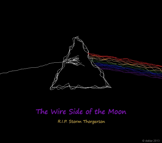 wire side of the moon
